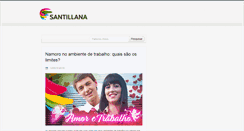 Desktop Screenshot of gruposantillana.com.br