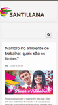 Mobile Screenshot of gruposantillana.com.br